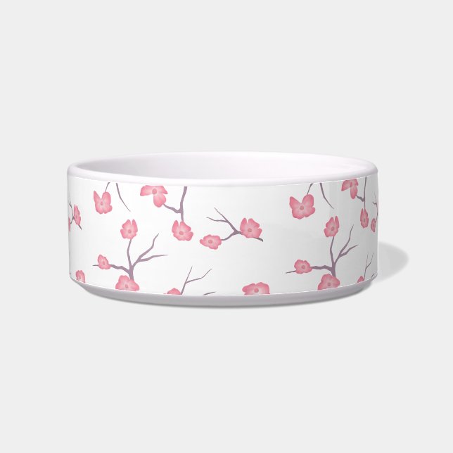 Comedero Cherry Blossom Branches Pet Bowl (Derecha)