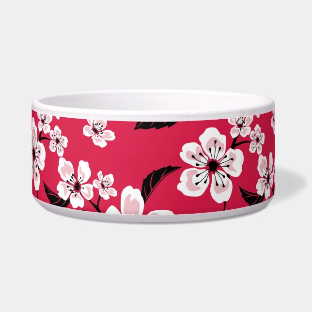 COMEDERO CHERRY BLOSSOM - SAKURA (ROJO) (Frente)