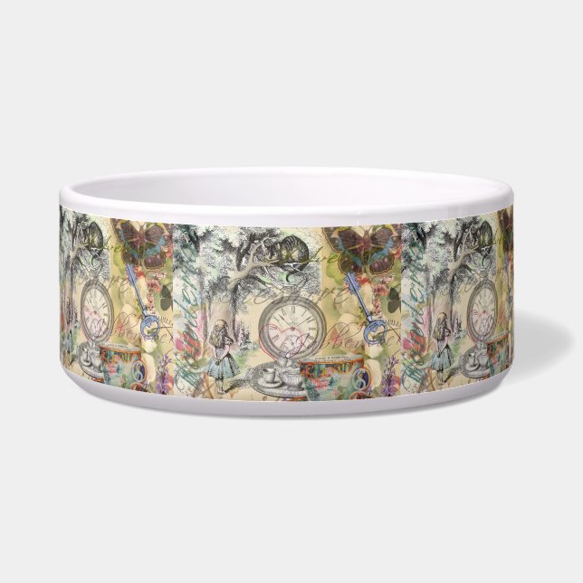 Comedero Cheshire Cat Alice Wonderland Classic (Frente)