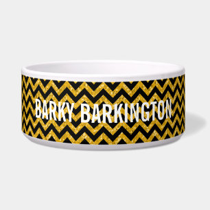 Comedero Chevron Purpurina Look Dog Bowl