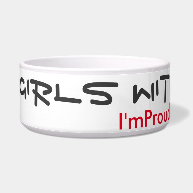 Comedero ¡Chicas con regla de las colas! (Izquierda)