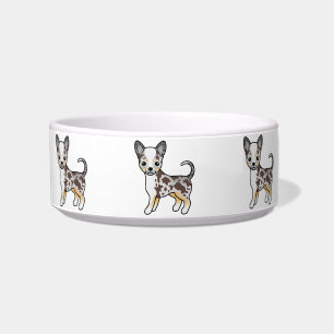 Comedero Chihuahua Cartoon Perros de Pelaje Liso Merle de C