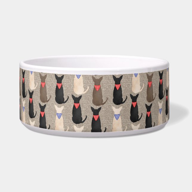 Comedero Chihuahua Ceramic Pet Bowl (Frente)