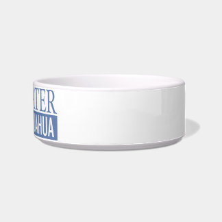 Comedero chihuahua estropeada