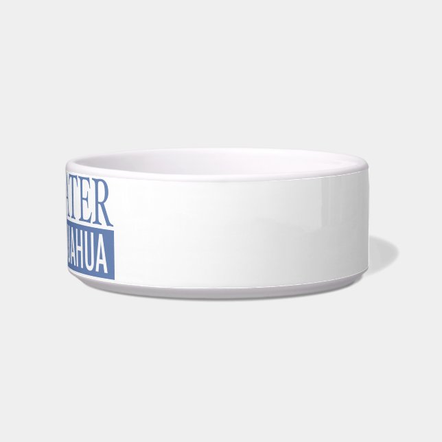 Comedero chihuahua estropeada (Derecha)