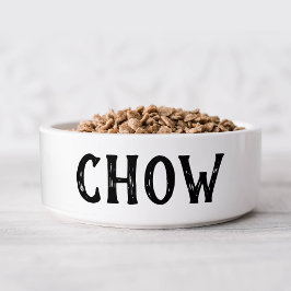 Comedero Chow Personalizado De Un Tazón De Perro Pequeño