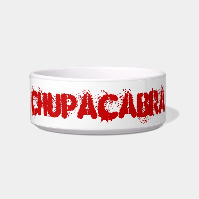 Comedero CHUPACABRA Pet Bowl (Frente)