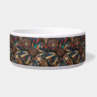 Comedero Cian Suave "Crónicas Indígenas Antiguas" Pet Dini