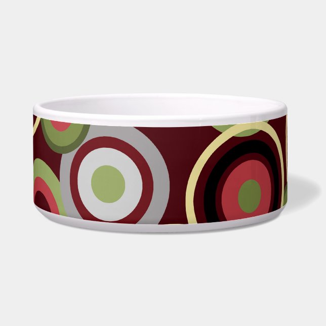 Comedero Círculos modernos (Frente)