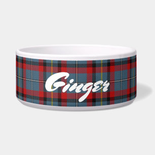 Comedero Clan irlandés Mascotas de Guay MacNamara Tartan