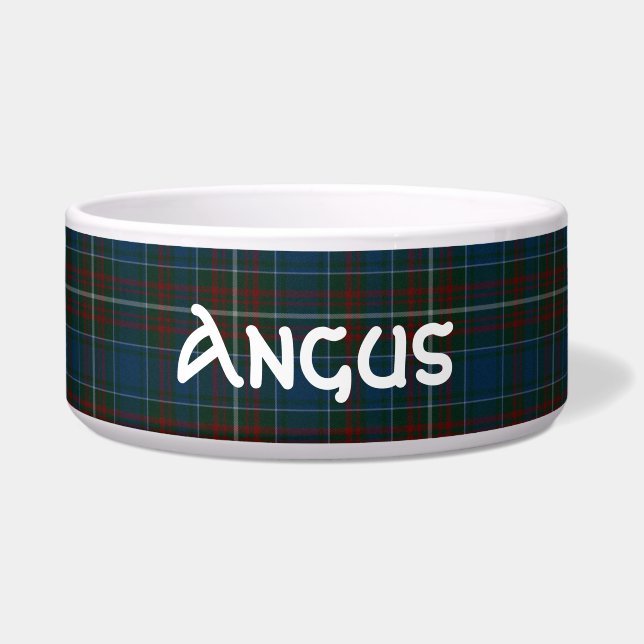 Comedero Clan MacConnell Personalizado Tartán Plaid Bowl (Frente)