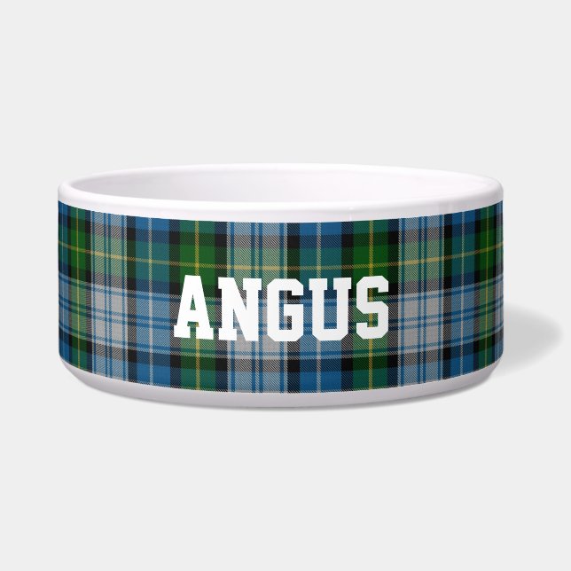 Comedero Clan MacNeil Personalizado Tartan Plaid Bowl (Frente)