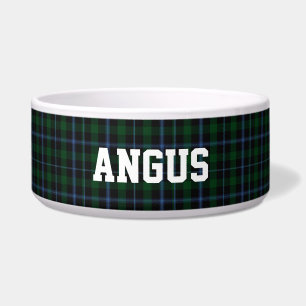 Comedero Clan Murray Personalizado Tartan Plaid Bowl