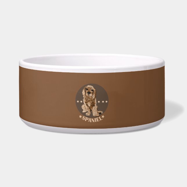Comedero Cocker Spaniel (Frente)