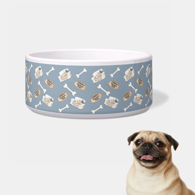 Comedero Colección Cozy Paws Plata Azul (Subido por el creador)