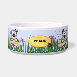 Comedero Colgando alrededor de perros - Nombre del Personal