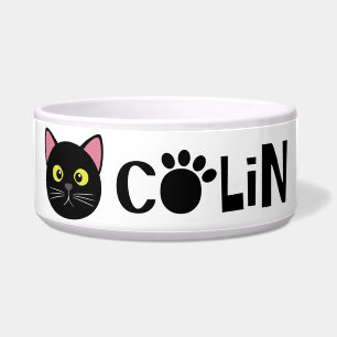 Comedero Colin Black Cat Bowl