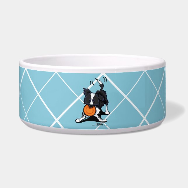 Comedero Collie de borde en juego (Frente)