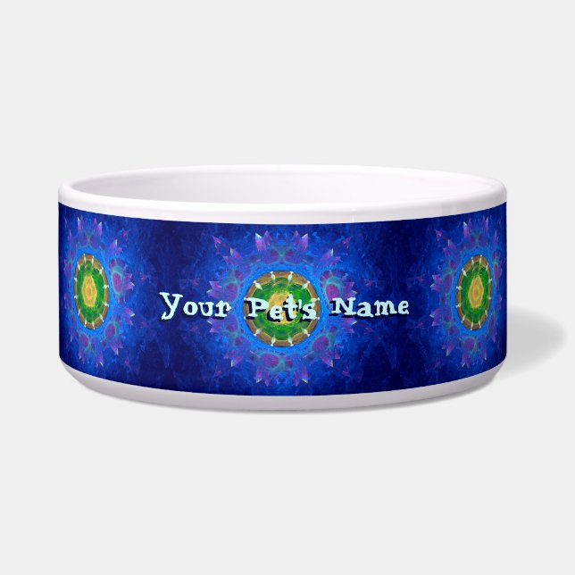 Comedero Color azul-verde (Frente)