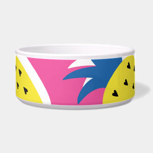Comedero Colores Locos De Piña: Pop-Art Infantil.