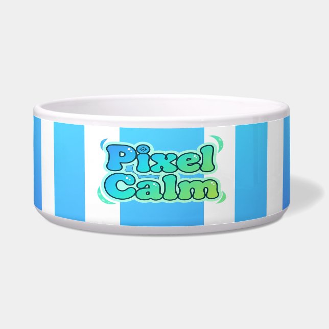 Comedero Colorful Geometric Spectrum Design (Frente)