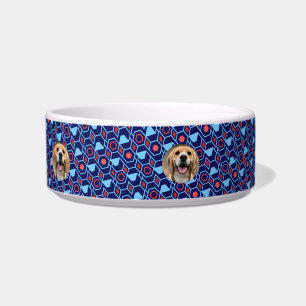 Comedero Colorida Perro Mamá Nombre Personalizado Perro Pap