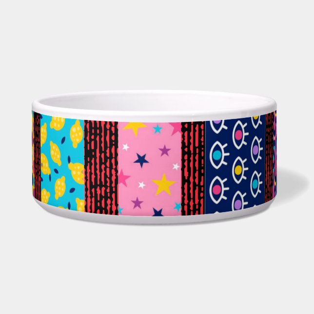 Comedero Colorido mosaico (Frente)