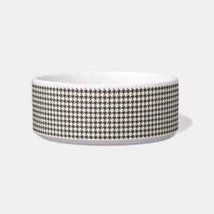 Comedero Combinación Houndstooth de Brown de Shirley Taylor