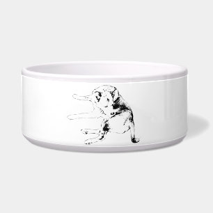 Comedero Comida de alegría de cachorro