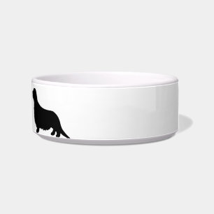 Comedero Comida de perro personalizada del Dachshund
