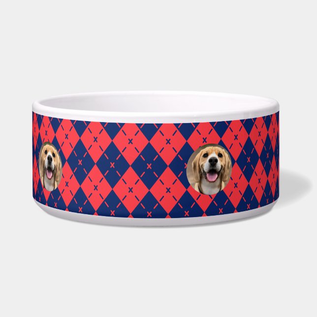 Comedero Comida moderna para perros de perro Alimentos pers (Derecha)