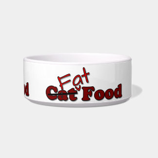 Comedero Comida para Gato Gordo