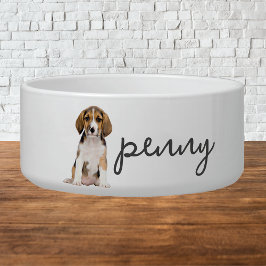 Comedero Comida personalizada de perro Beagle