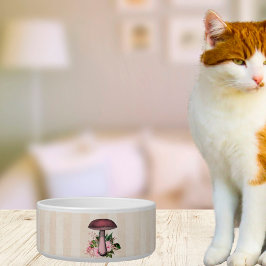 Comedero Composición de hongos y florales venecianos