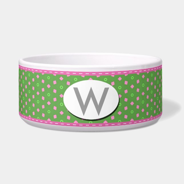 Comedero Confetti rosa (Frente)