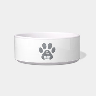 Comedero Confío en el gato