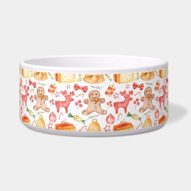 Comedero Cookies y caramelos de Navidades dulces (Frente)