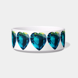 Comedero Corazón Aquamarina, Azul