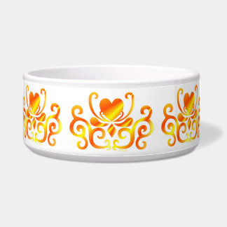 Comedero Corazón arcoiris y Lily