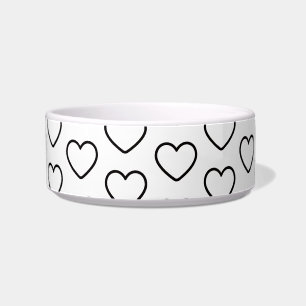 Comedero Corazón de lunares Amor Gato Perro