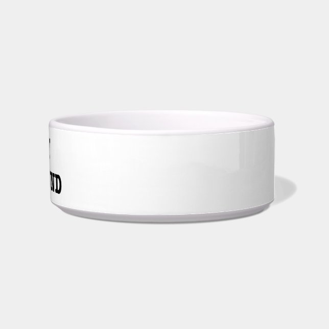 Comedero Corazón de mi boliche de cerámica Dachshund (Derecha)