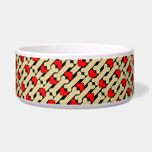 Comedero Corazones óseas de perro