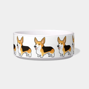 Comedero Corgi Galés del Pembroke del dibujo animado