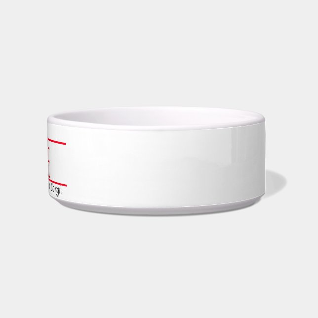 Comedero Corgi Love Pet Bowl (Derecha)