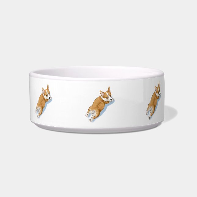 Comedero Corgi Puppy (Frente)