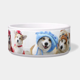 Comedero Cosplay Corgis Ceramic Pet Bowl