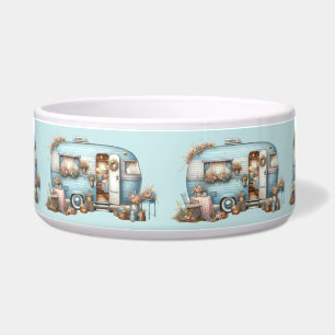 Comedero Cottagecore Vintage Floral Camper Boho Acentos