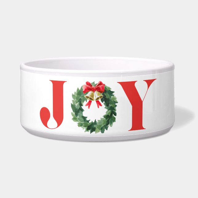Comedero Cozy Joy Wreath Christmas Pet Bowl (Frente)
