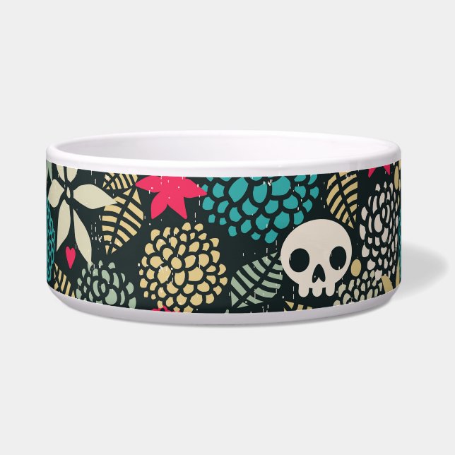 Comedero Cráneo de flores (Izquierda)