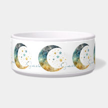 Crea tu propia acuarela Crescent Moon & Stars